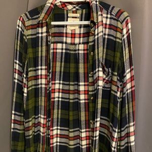 American Eagle Boyfriend Fit Flannel